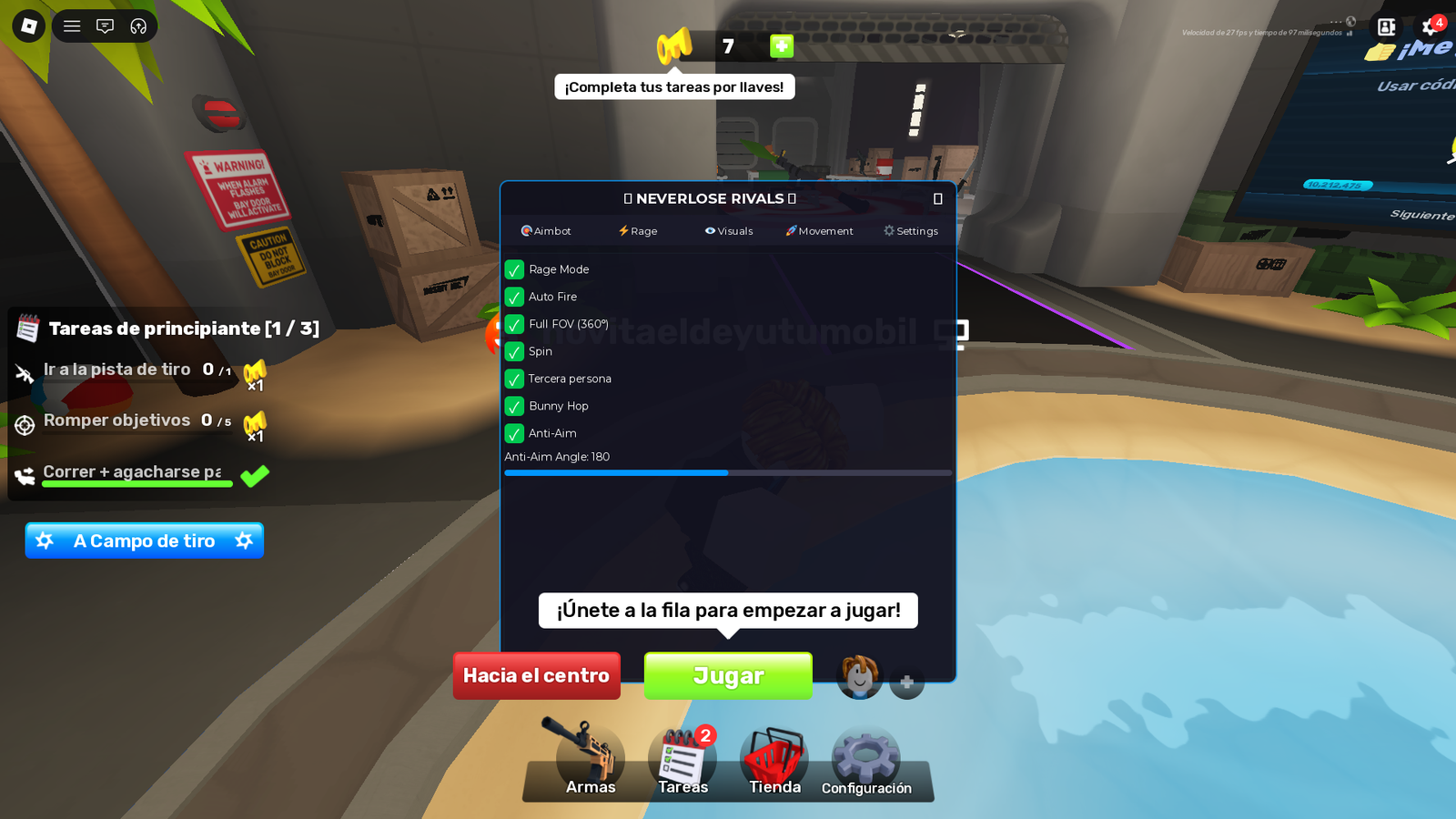 Rivals Script Never Lose Rage, Legit Aim