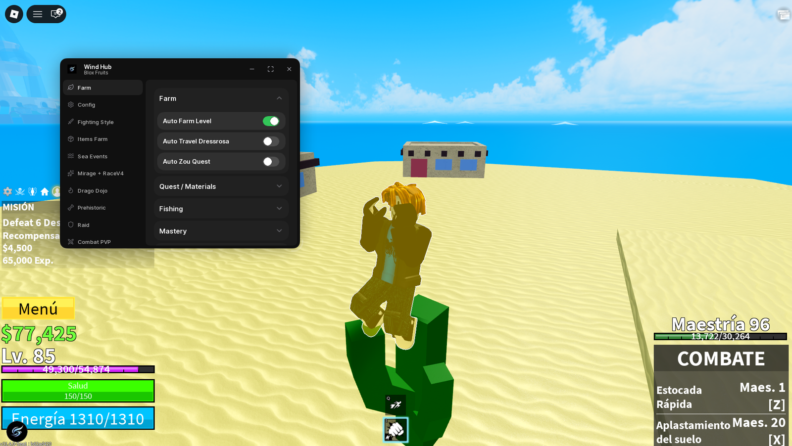 Blox Fruits Script No Key – Wind Hub