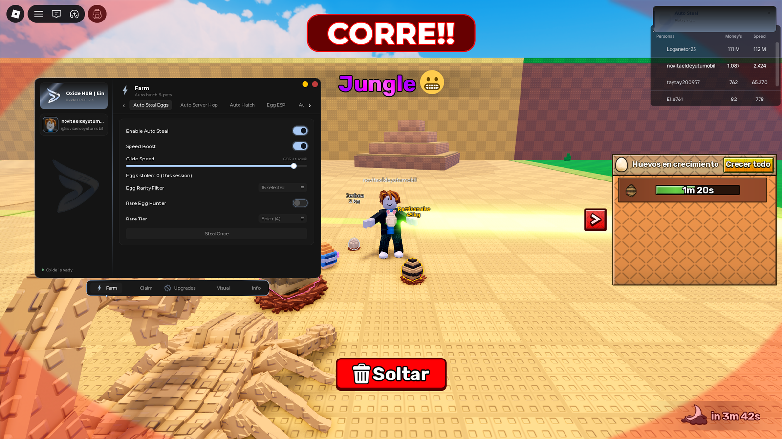 Steal An Egg Script Autofarm